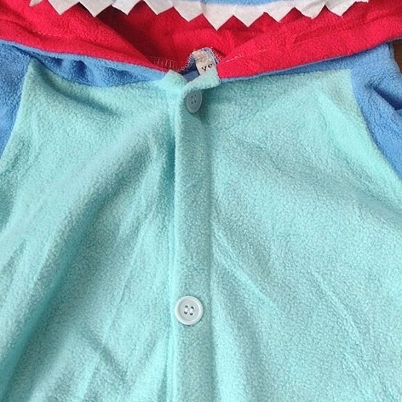 Lilo & Stitch Fleece Character Button Front One Piece Costume Pajamas Size XS - Picture 4 of 11
